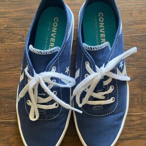 Converse Classic Blue Canvas Shoes
